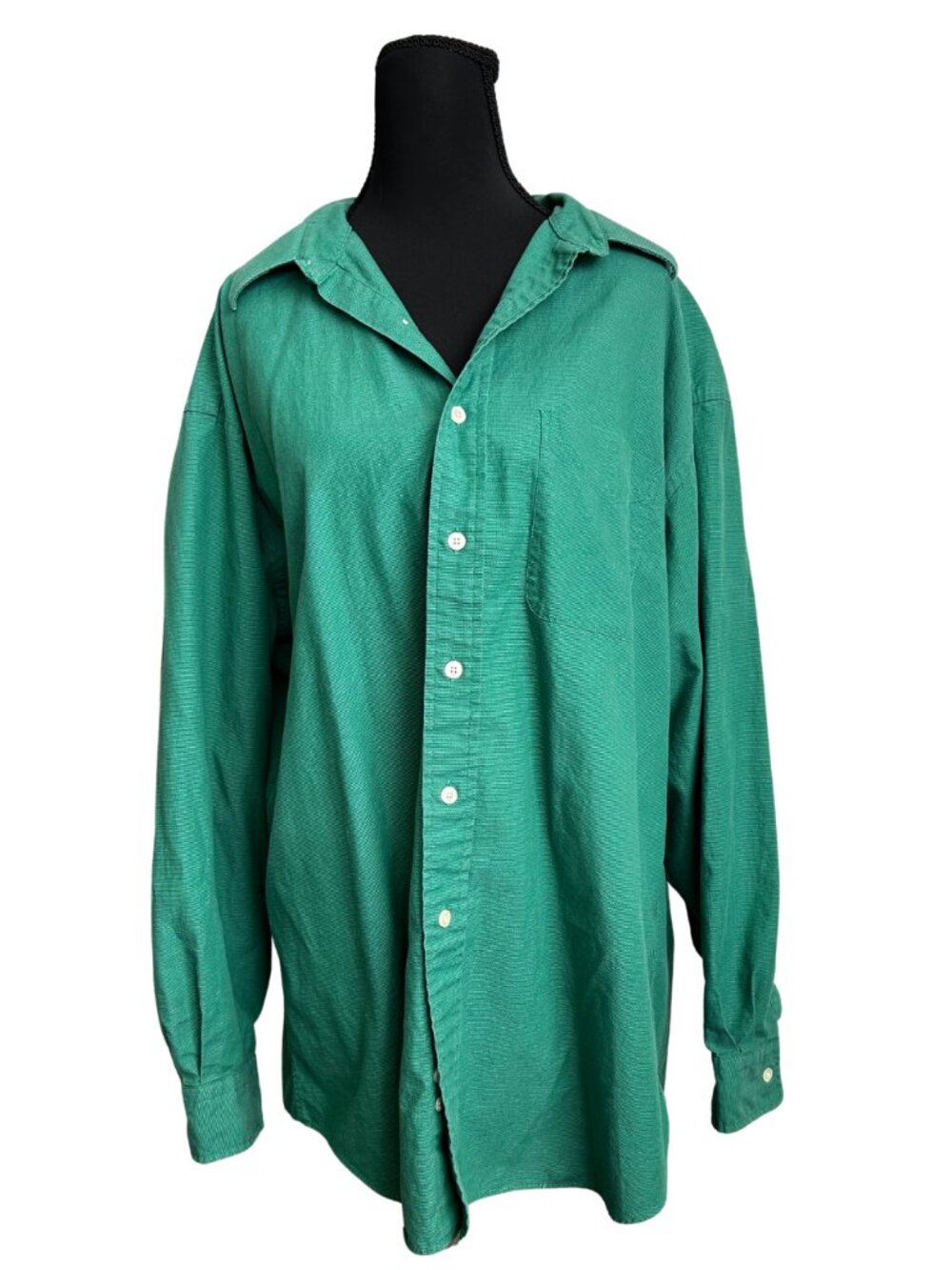 Tommy Hilfiger Teal Button-Up Shirt
